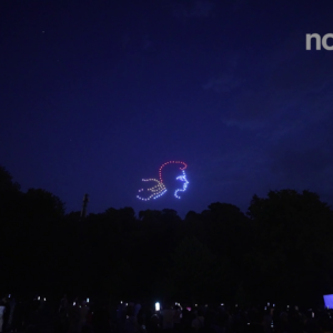 Les drones remplacent le feu d&rsquo;artifice pour la Fête Nationale
